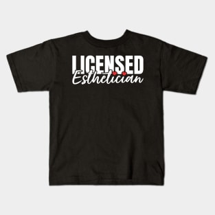 Licensed Esthetician Kids T-Shirt